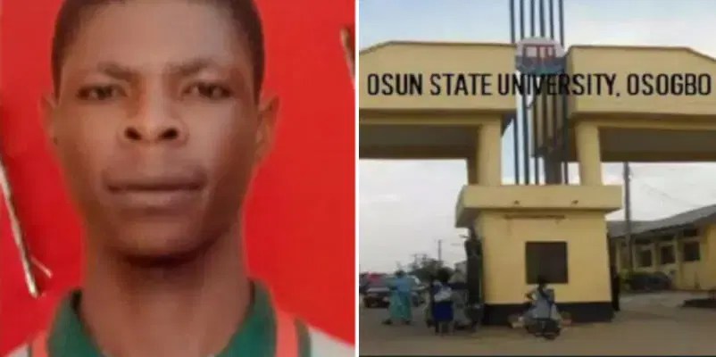 The victim, Victor Oke and Osun State University (UNIOSUN)