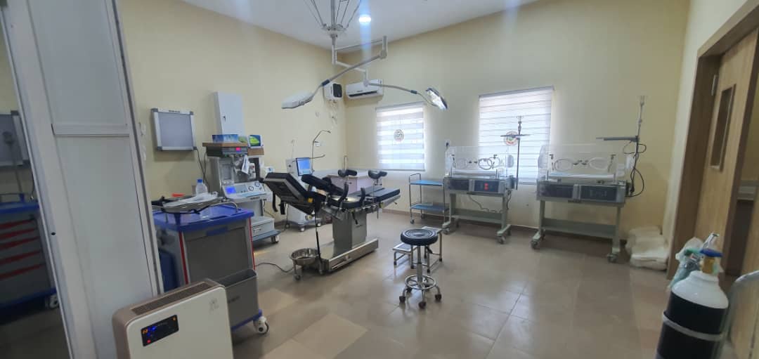 Inside the Mother & Child Centre in Kwara