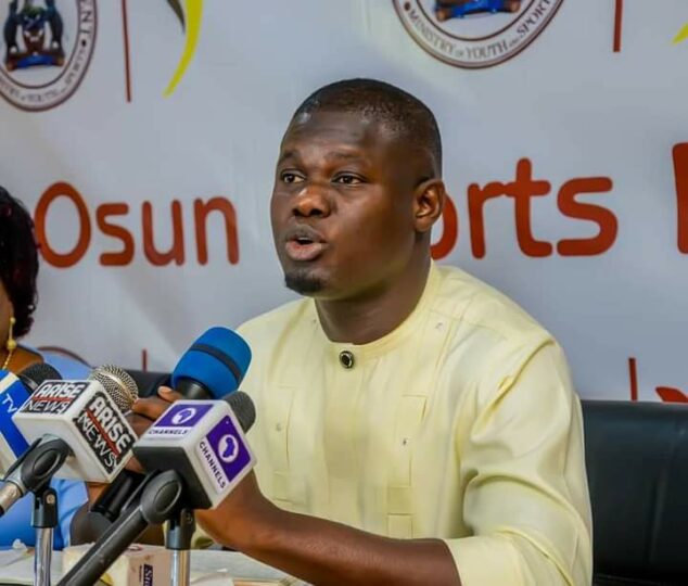 Yemi Lawal, Osun State’s Commissioner for Youth and Sports