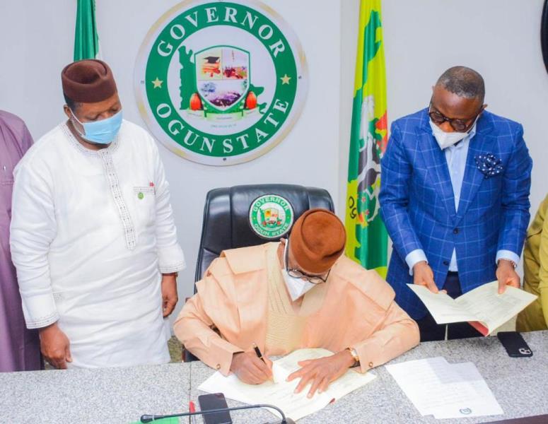 Abiodun signs budget into law