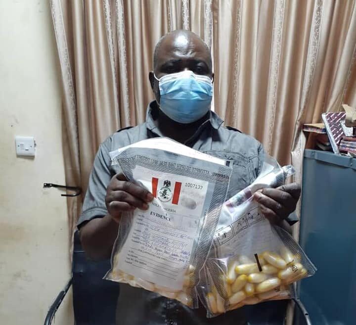 Italy-based Nigerian Charley ingested 72 wraps of cocaine, losses €4000