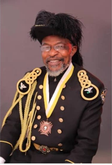 Order's Supreme Subordinate President, Order of the Knights of Saint John International (KSJI), in Nigeria. Sir Prof Remy Uche,