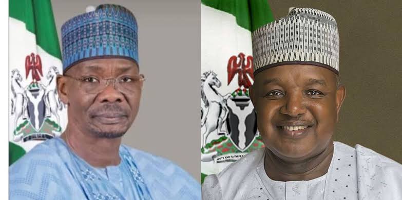 Gov. Abdullahi Sule of Nasarawa State and Gov. Atiku Bagudu of Kebbi State