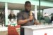 Rivers State Coordinator of NYSC, George Mfongang, reading the address of DG NYSC on the occasion of the terminal parade/closing ceremony of 2021 Batch C Stream 2 orientation course exercise at Nonwa,Tai LGA,Rivers State.