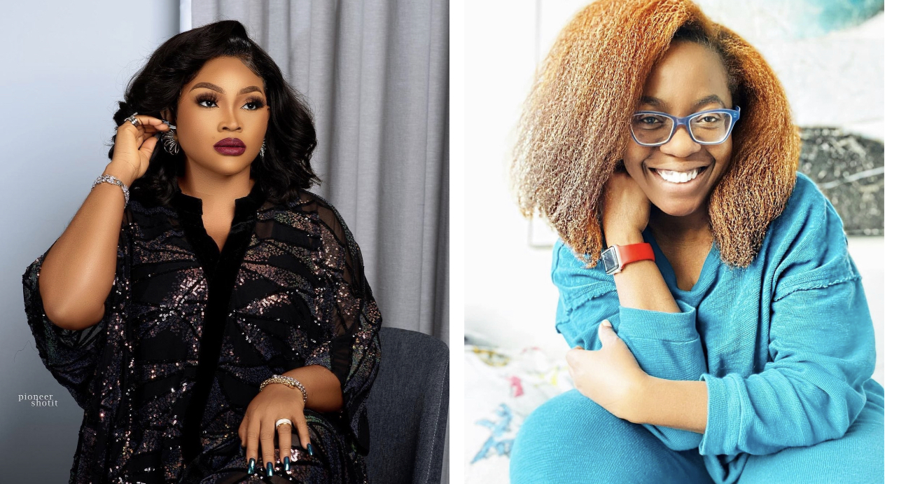 Mercy Aigbe and Shade Ladipo