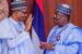 President Buhari and Ahmad Lawan