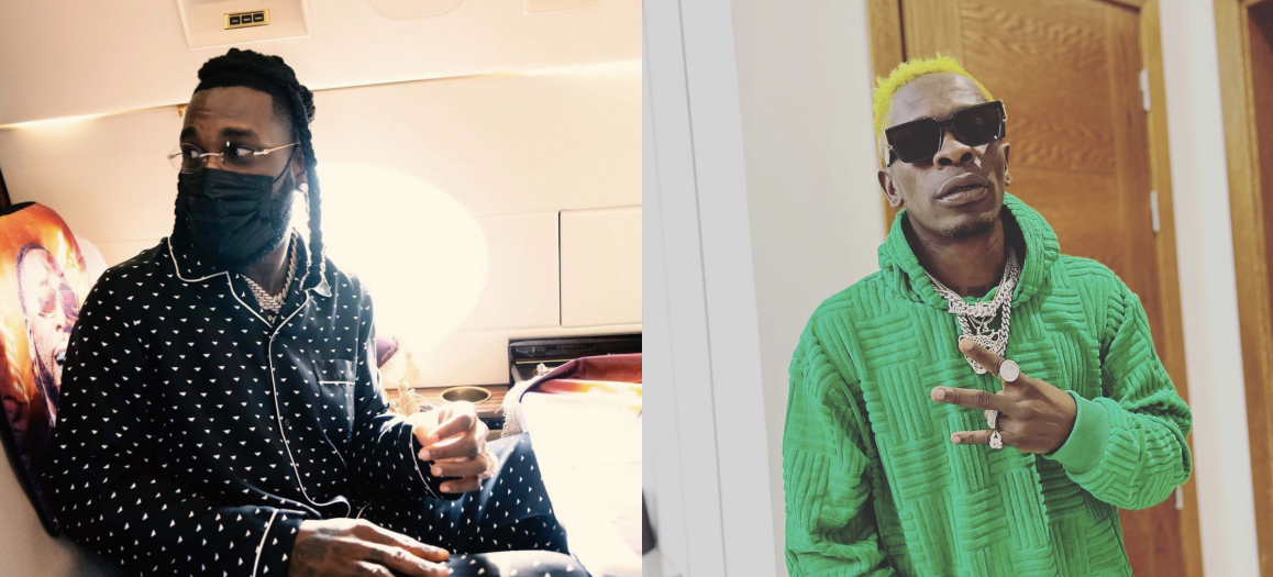 Burna Boy and Shatta Wale