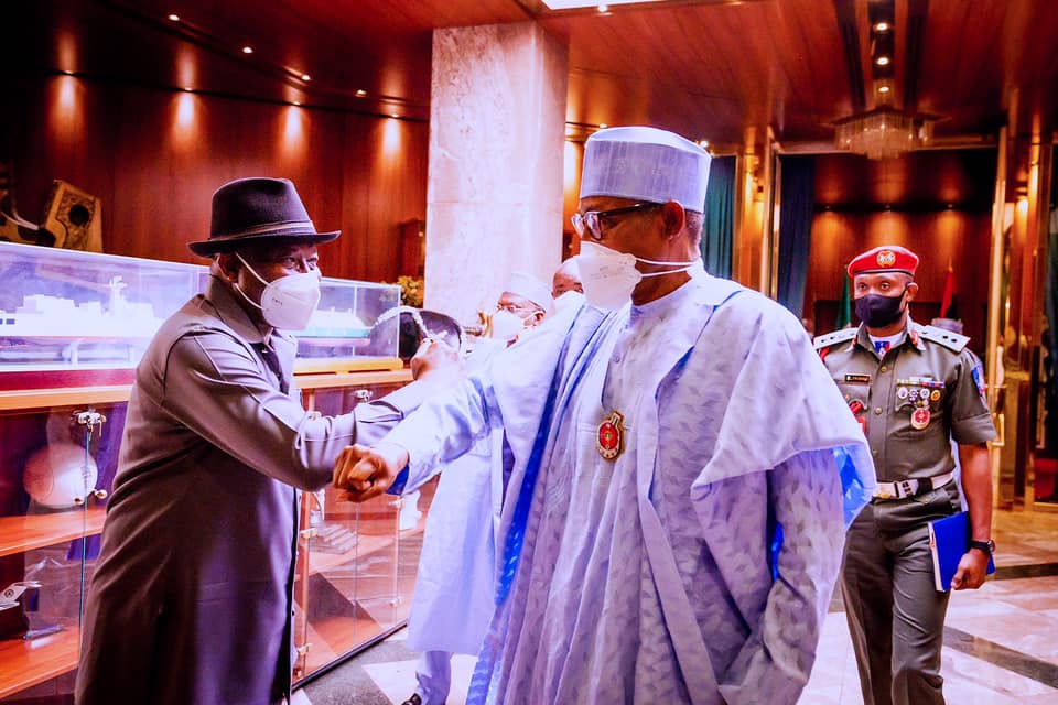 The two leaders met in Abuja