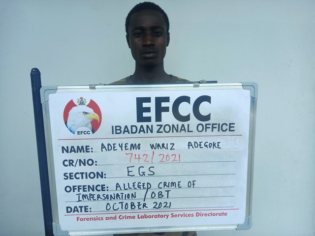 Another convict, Adeyemo