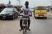 Adewale Qoyum on his automatic motorbike made from bicycle