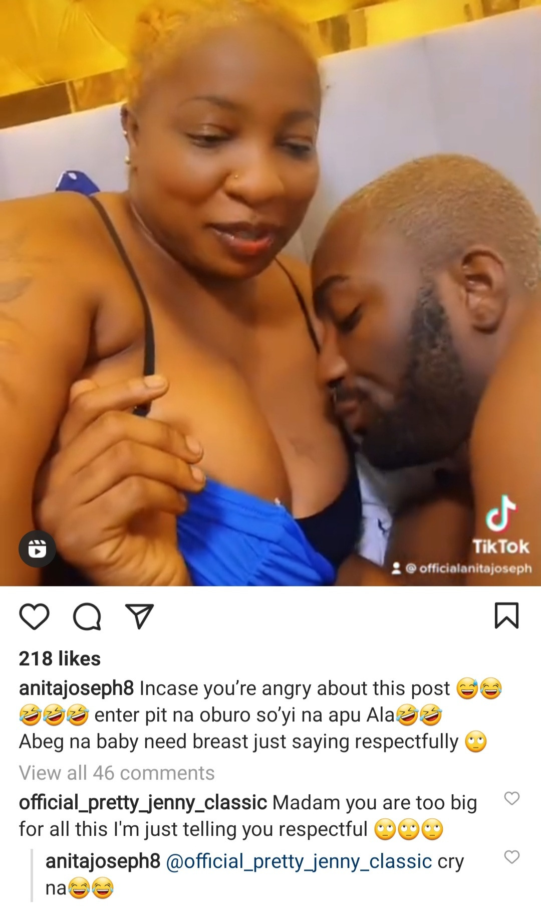 Anita Joseph and MC Fish