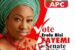 Fake poster of Bisi Fayemi for Senate