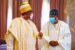 Boni Yayi, right, with Buhari