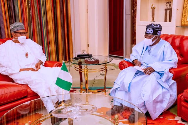  Tinubu: Buhari didn't say I should stop