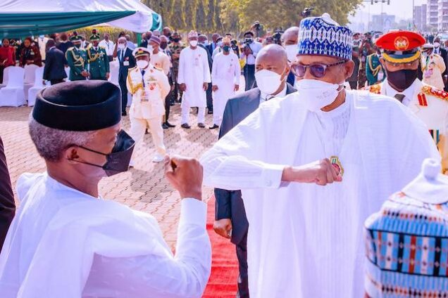 Buhari and VP Yemi Osinbajo