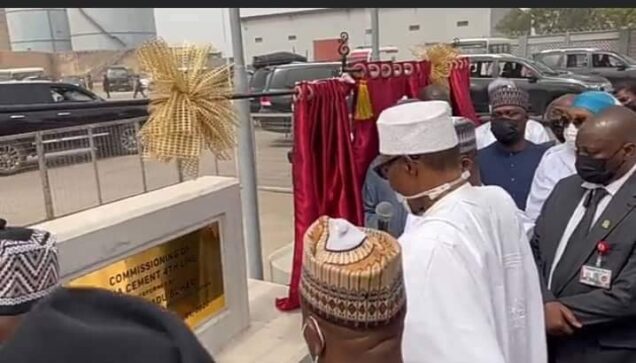 Buhari in Sokoto for the commissioning of BUA Cement plant 4