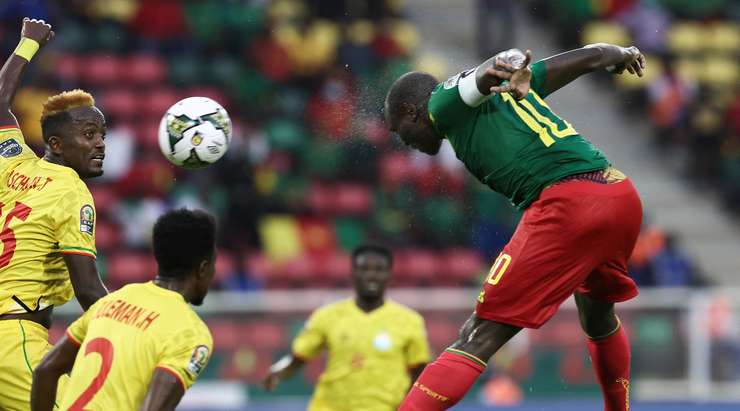 Aboubakar got a brace for Cameroon