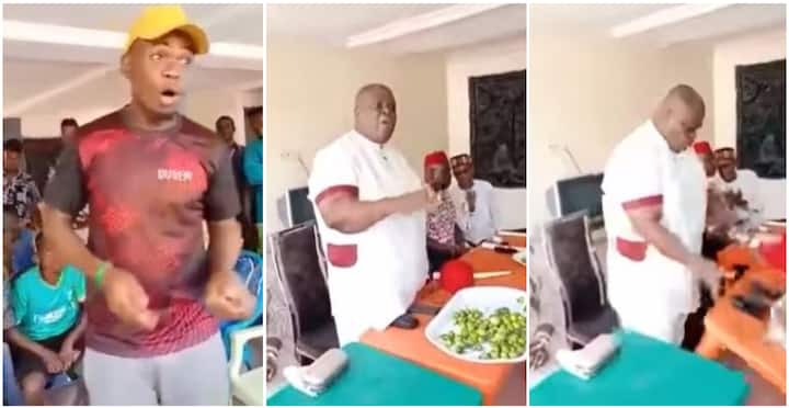 Ex-Imo Speaker loses temper as constituents reject him (video)