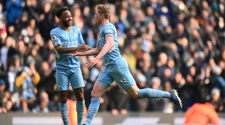 De Bruyne scored City's only goal