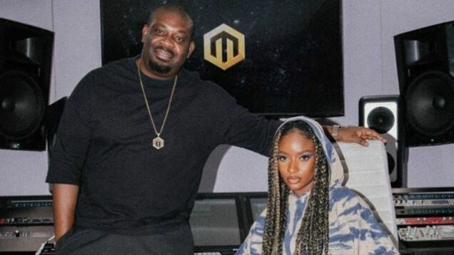 Don Jazzy and Ayra Starr