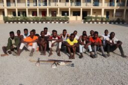 The arrested youth gangs in Niger
