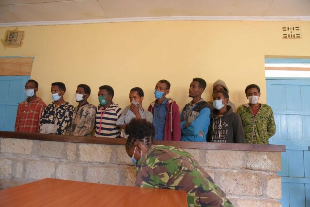 Ethiopians arrested in Kenya in 2020