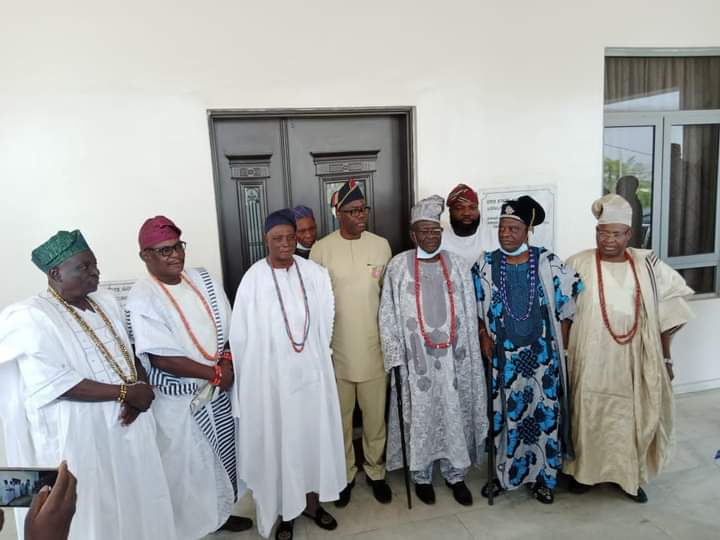 members of the Olubadan- in-Council, who attended the meeting with Governor Makinde on selection of new Olubadan