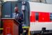 Governor Sanwo Olu speaking at the event organised to mark the sale of the Talgo, high-speed train to Lagos in Milwaukee city, US