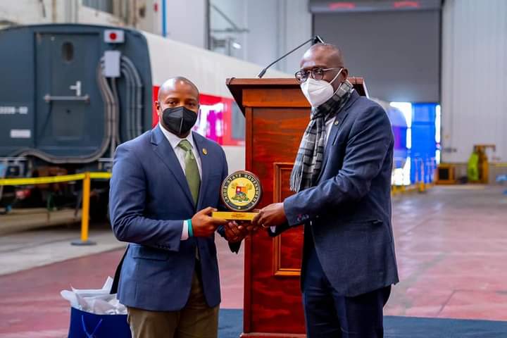 Governor Sanwo-Olu and acting Milwaukee Mayor Cavalier Johnson