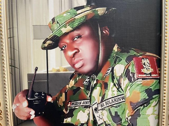 Fake General Oluwasegun Bolarinwa 2