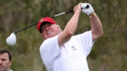 Golfing Trump