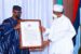 Gov Abiodun hands 'Omowale' Buhari an appreciation letter