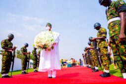 Governor Dapo Abiodun at the 2022 Armed Forces Remembrance Day