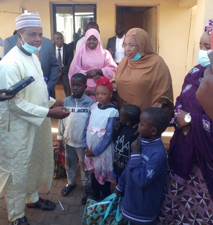NAPTIP hands over trafficked children to Sokoto govt.