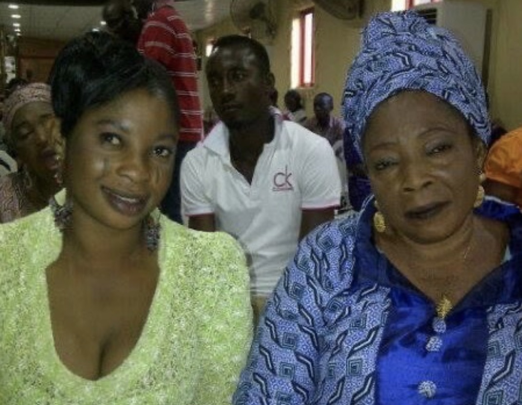Iyabo Oko and her daughter Bisi Aisha