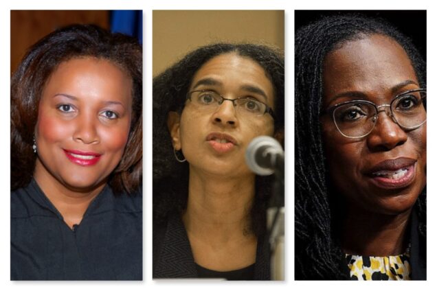 Judge Michelle Childs, Leondra Kruger and Ketanji Brown Jackson