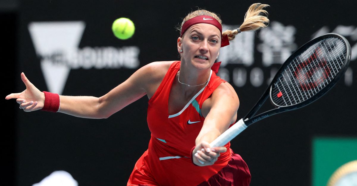 Kvitova bows out after 'painful' defeat