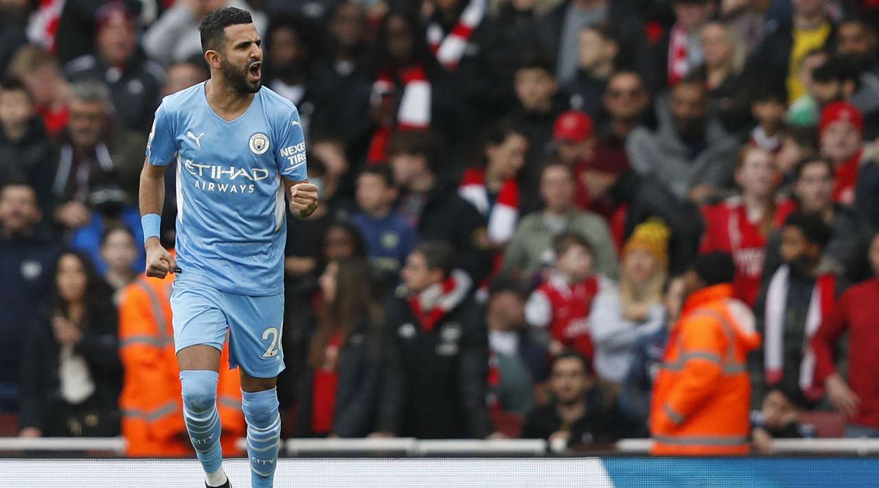 Mahrez equalised for Manchester City