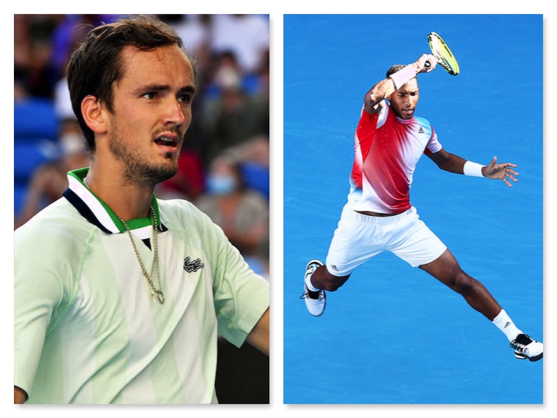 Medvedev and Auger-Aliassime