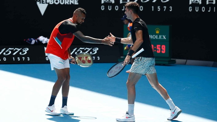 Nick Kyrgios and Thanasi Kokkinakis