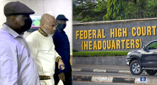 Nnamdi Kanu’s supporters, security operatives clash