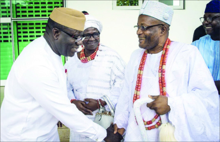 Oba Adebanji and Fayemi