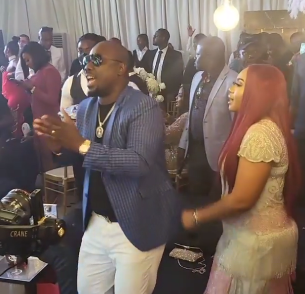 Obi Cubana dancing with wife