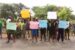 Some angry indigenes of Umualum Village in Enugu-Agu Achi Community of Enugu State protesting over alleged police harassment and random arrests by police allegedly on the orders Dr Eric Oluedo, a former Commissioner in the state