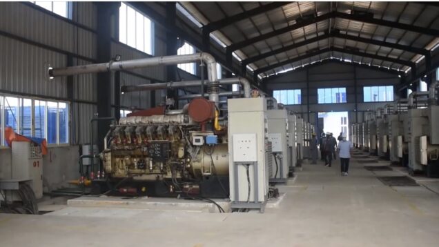 Ossiomo power plant in Benin
