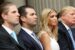 R-L, Trump, Ivanka and Trump Jr.