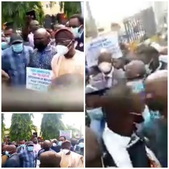 Sanwo-Olu hits Magodo as residents stage protest