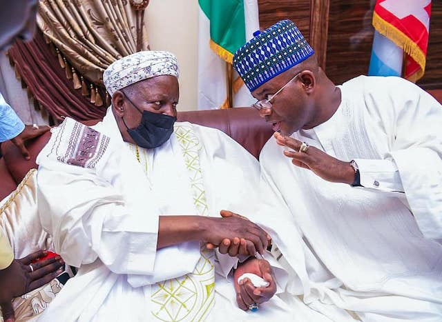 Sheikh Niasse and Bello