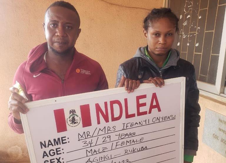 Ifeoma and her husband arrested with cocaine