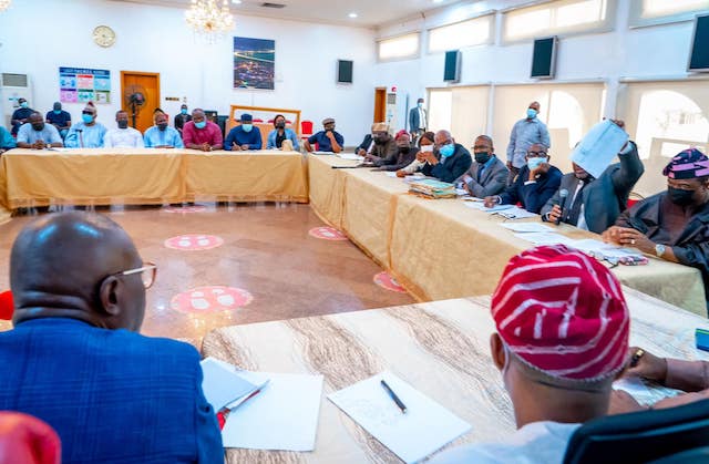 The meeting of Shangisha Landlords and Lagos State Government